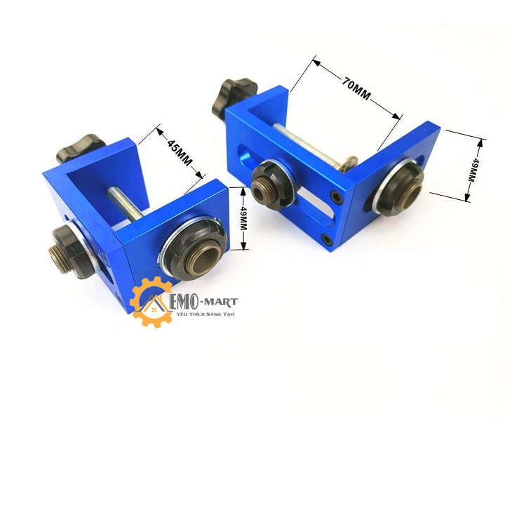[FreeshipMAX] Bộ cữ khoan ốc cam, chốt gỗ 3in1