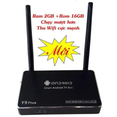 [HCM]Android TV Box Y9 Plus Ram 2G Rom 16G - Y9 Plus