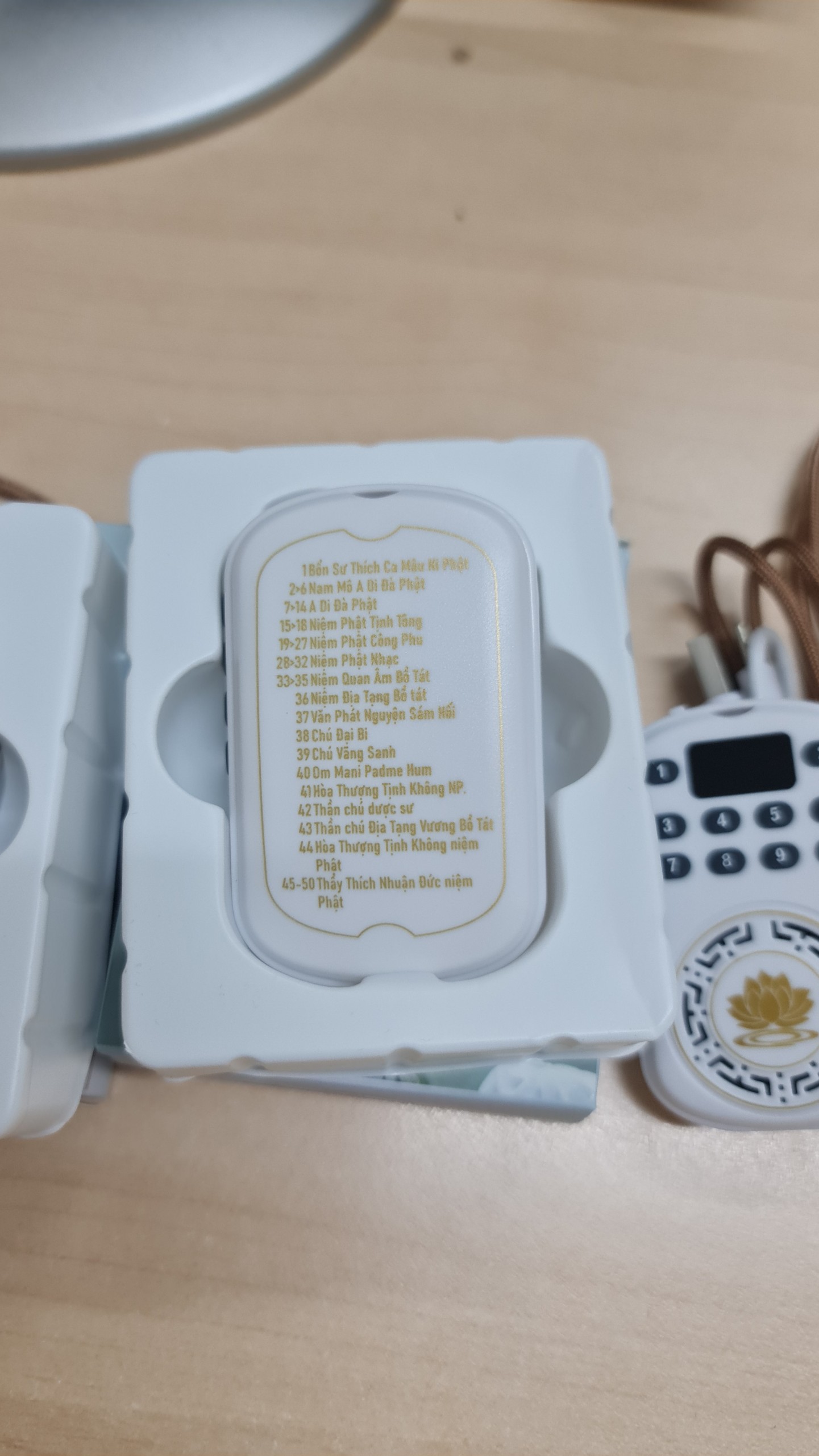 Máy niệm Phật Mini 50 bài