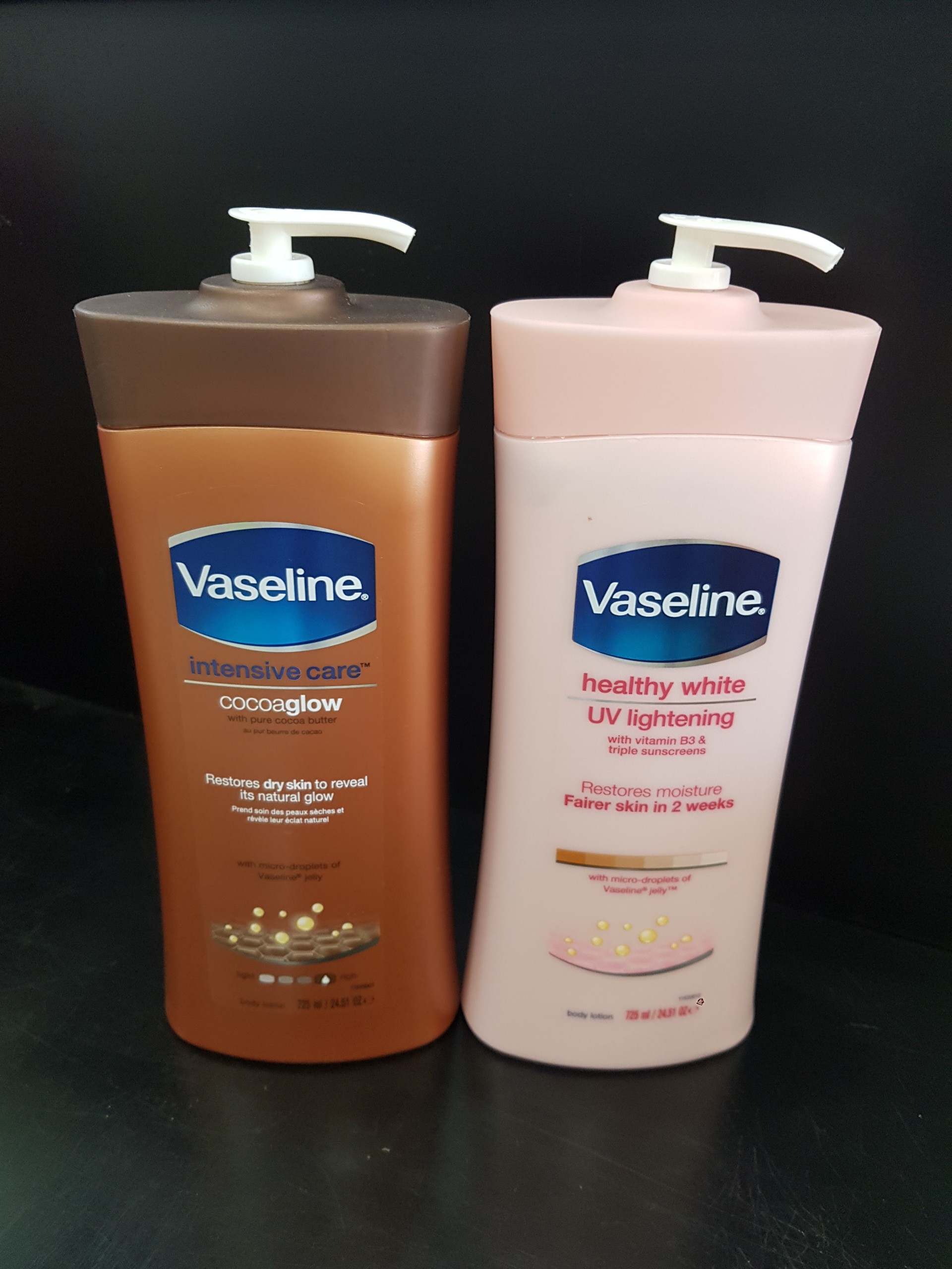 Dưỡng thể Vaseline Intensive Care CoCoa Radiant 725ml