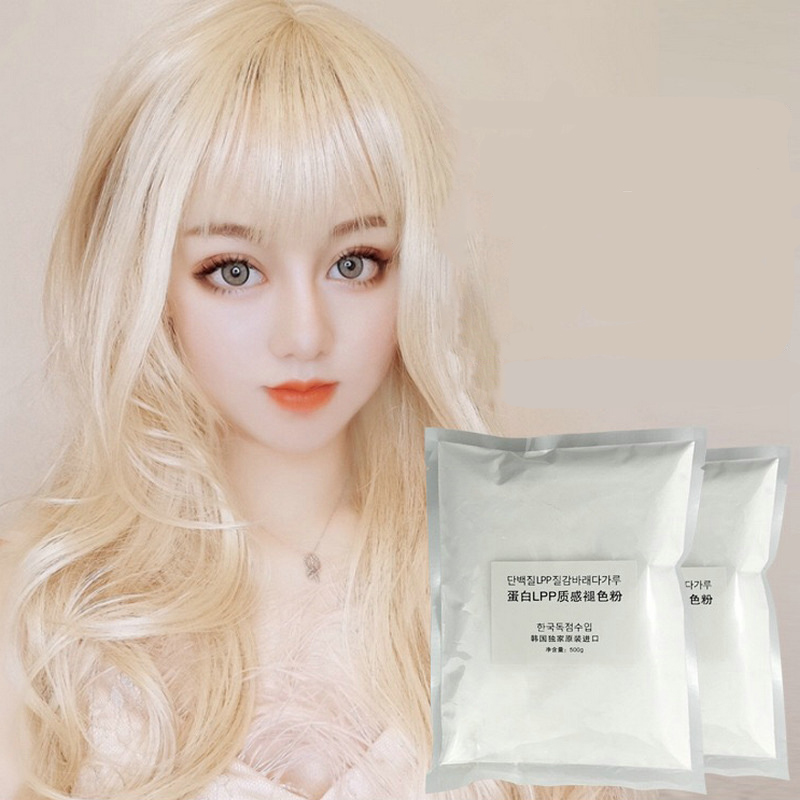 Bột tẩy tóc bổ sung Collagen không khô sơ tóc 400g