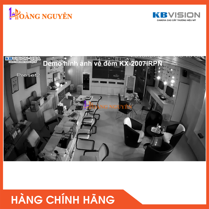 [HCM][NHÀ PHÂN PHỐI] Camera Quan Sát KBVISION KX-2007IRPN
