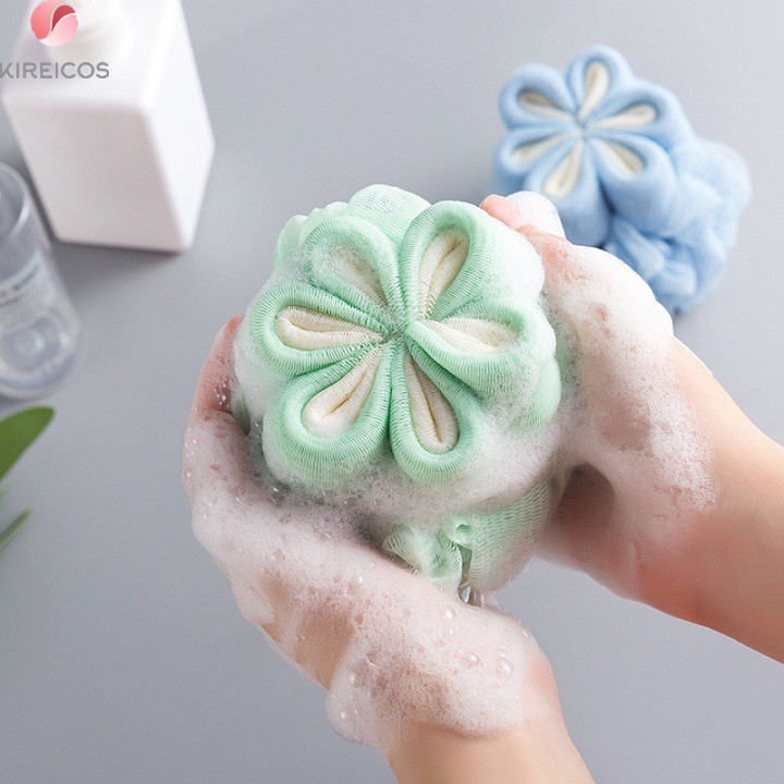 [HCM]Bông Tắm Hình Hoa Tạo Bọt Dễ Thương