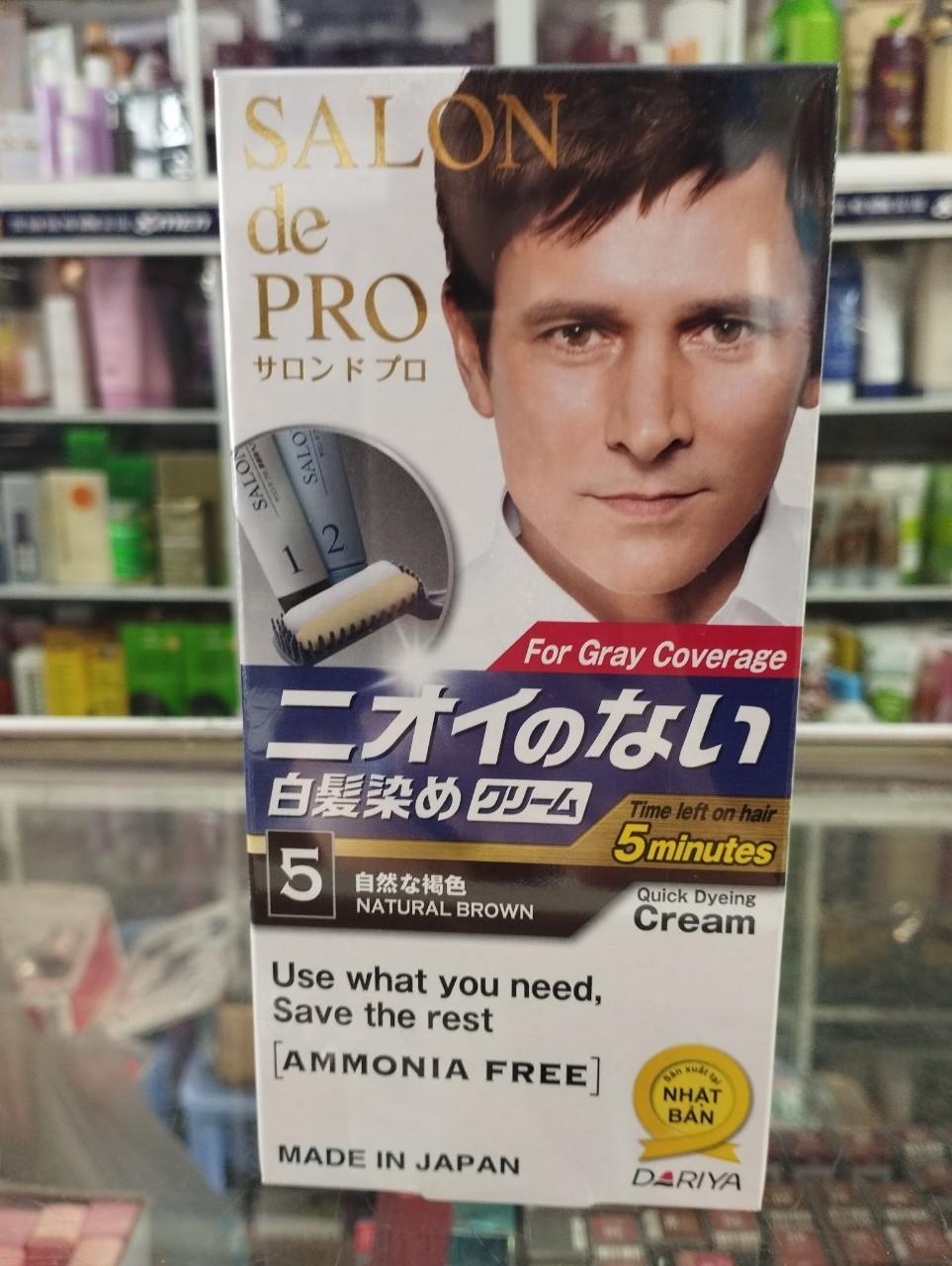 (Nam) Thuốc Nhuộm Tóc Salon De Pro Nhật Bản