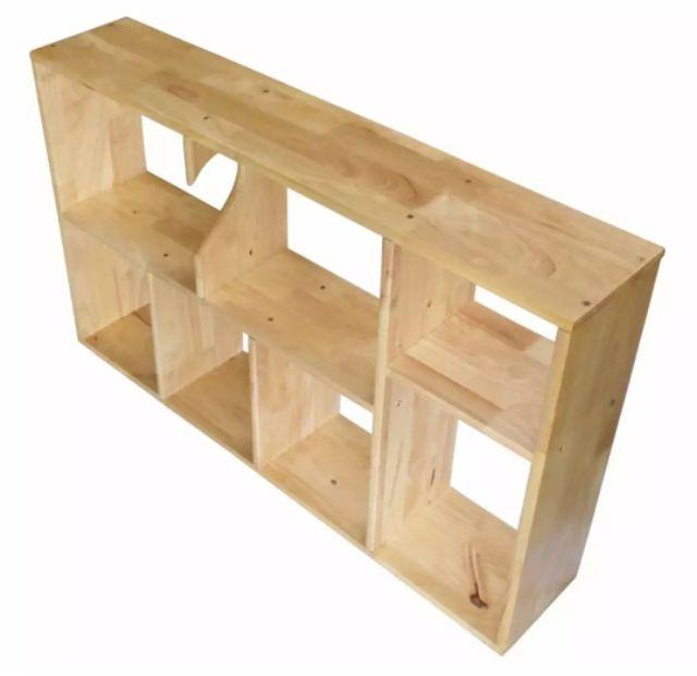 [HCM]Kệ sách gỗ treo tường 100cm
