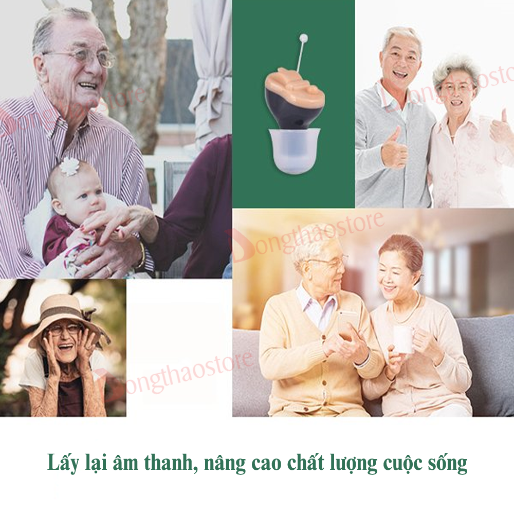 Máy trợ thính siêu nhỏ không dây Goodmi