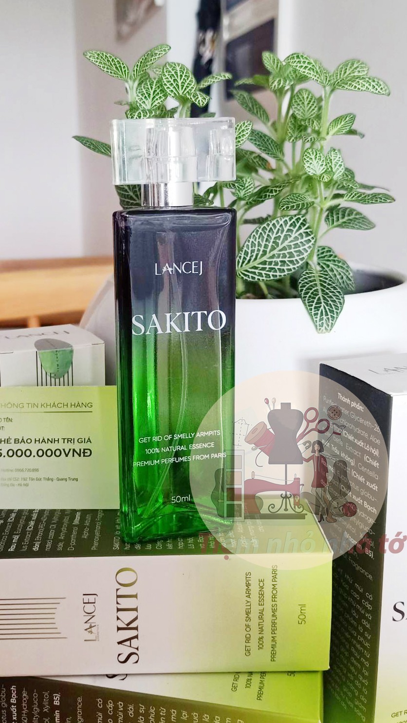 XỊT KHỬ MÙI SAKITO NƯỚC HOA CAO CẤP