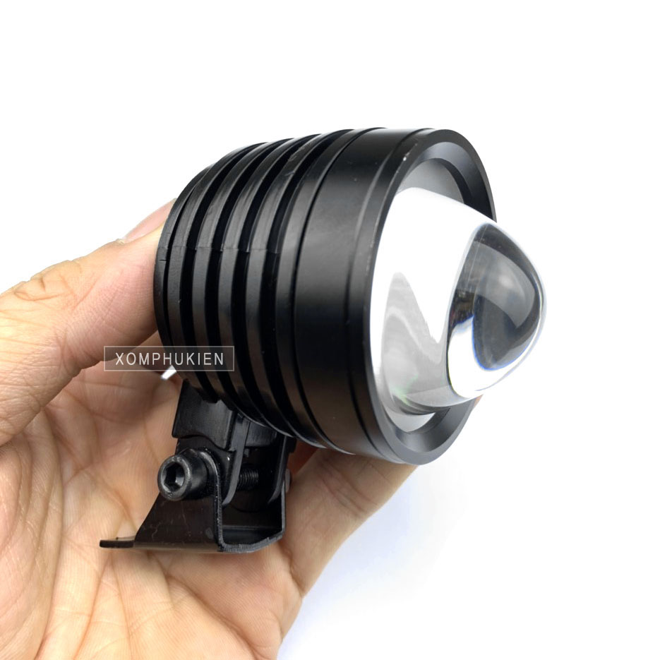 [HCM]Đèn Trợ Sáng L4 Bi Cầu 2 Chế Độ  2 Màu [ Tặng Pat và Công Tắc ]