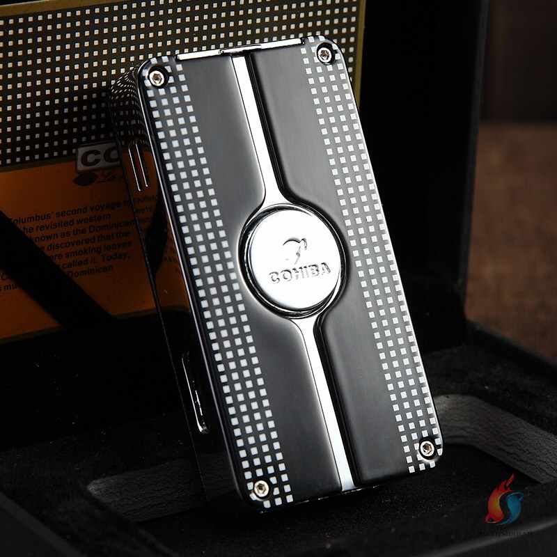 Bật lửa khò 3 tia kèm đục Cohiba COB001