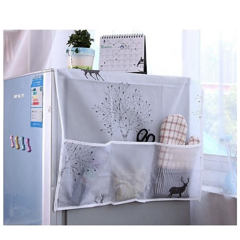 Tấm Phủ Tủ Lạnh Nasee Có Ngăn Đựng Đồ Cao Cấp