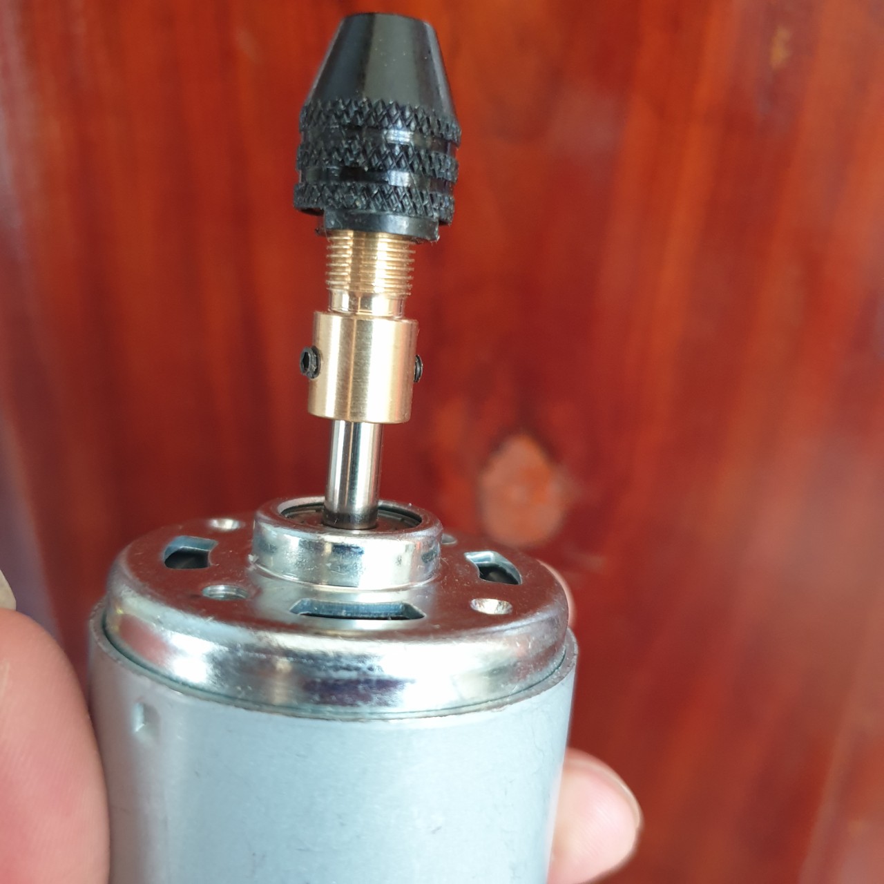 Combo đầu kẹp mũi khoan 3 chấu cho động cơ 5mm