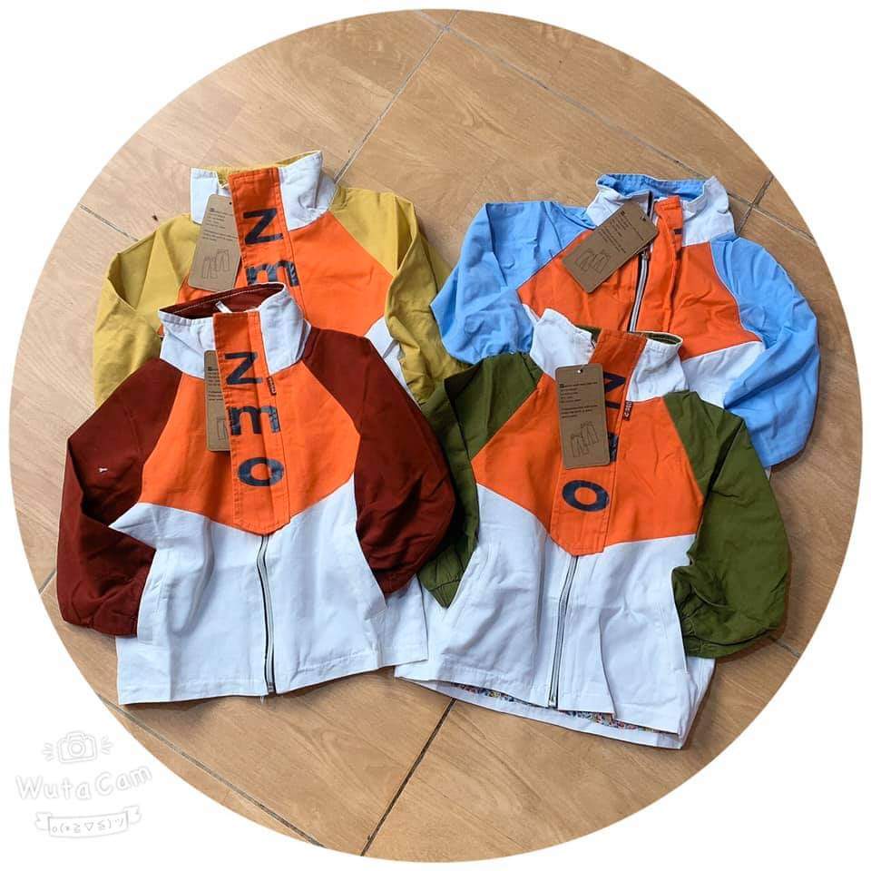 Áo khoác bé trai - Áo khoác kaki cho bé trai bé gái 8-22kg