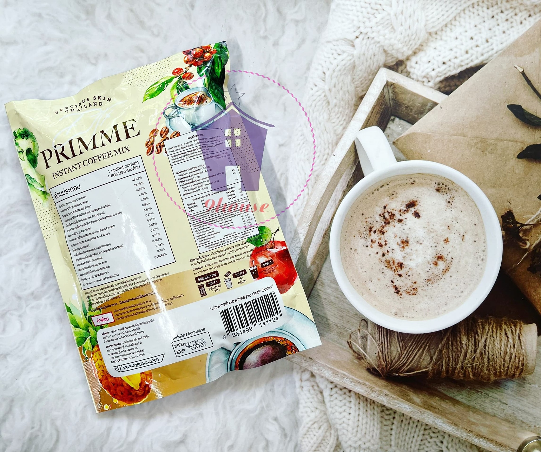 Cà Phê Hoà Tan DTX PRIMME Coffee Thái Lan