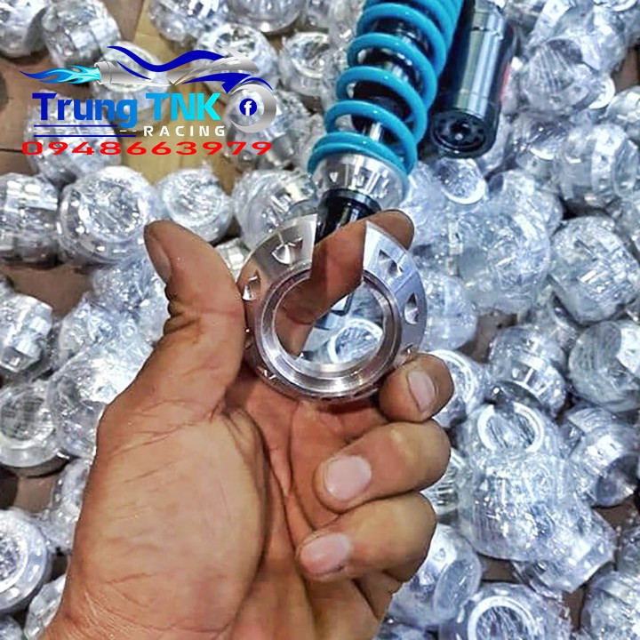 Cục nhôm chân phuộc gắn các loại xe.