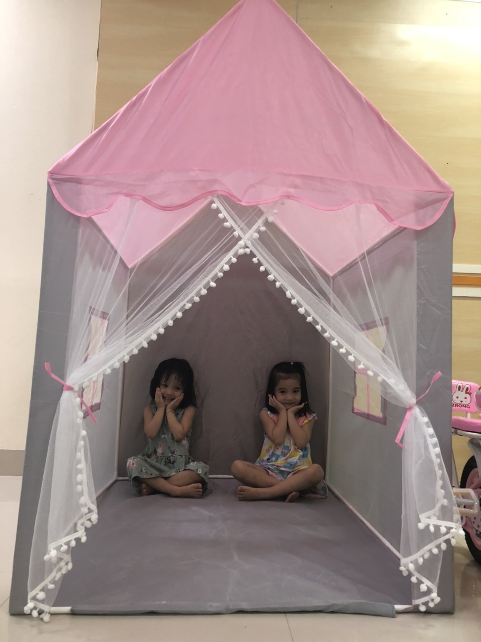 Lều Hoàng tử Công Chúa Cho bé S5 (xinh xinh)