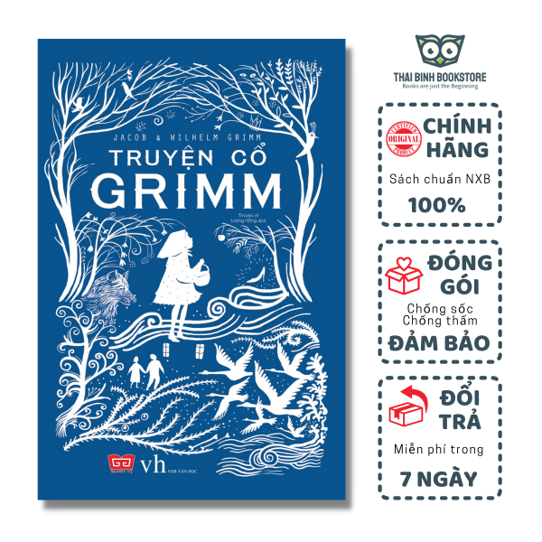 Sách - Truyện Cổ Grimm - Jacob & Wilhelm Grimm - Tác Phẩm Kinh Điển - Thái Bình Bookstore