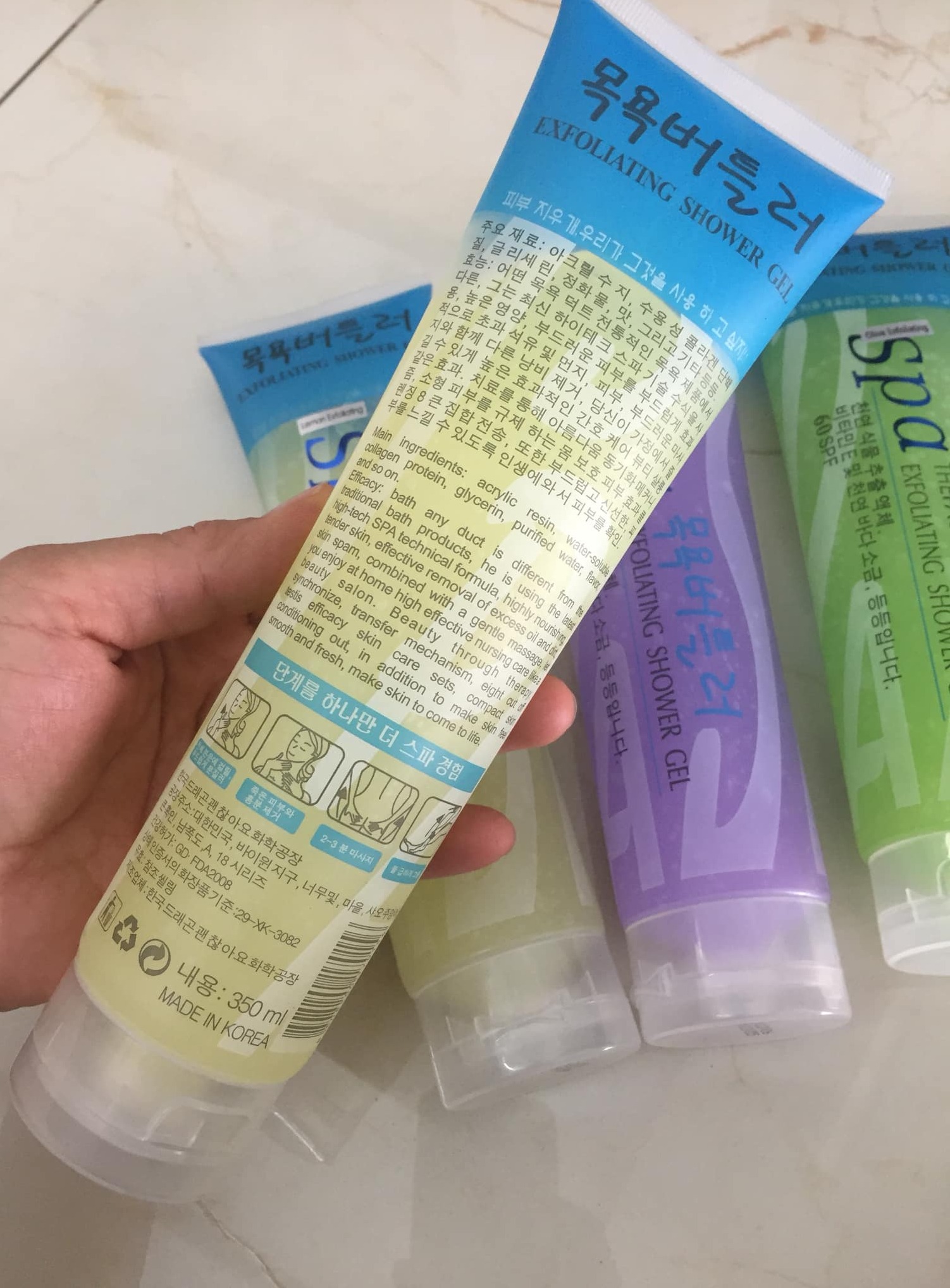Gel tẩy tế bào chết SPA toàn thân 350ml