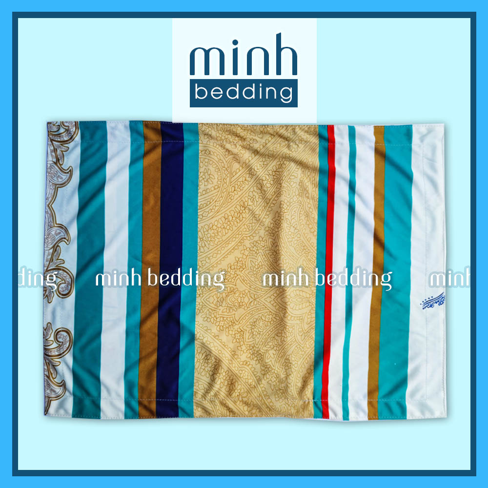 Áo gối thun lạnh 40x60cm Minh Bedding không khoá kéo, siêu mềm mát