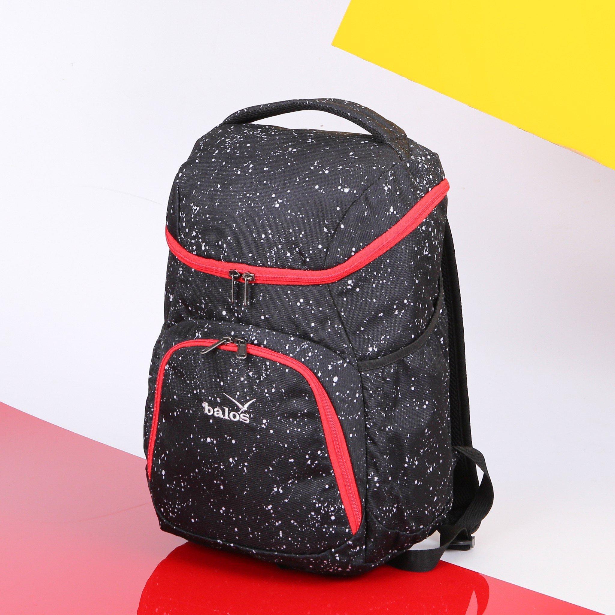 Balo Thời Trang Balos DORI BLACK/RED
