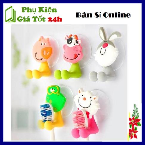 Combo 2 Kẹp Bàn Chải Hình Thú [Phụ Kiện Giá Tốt 24H]