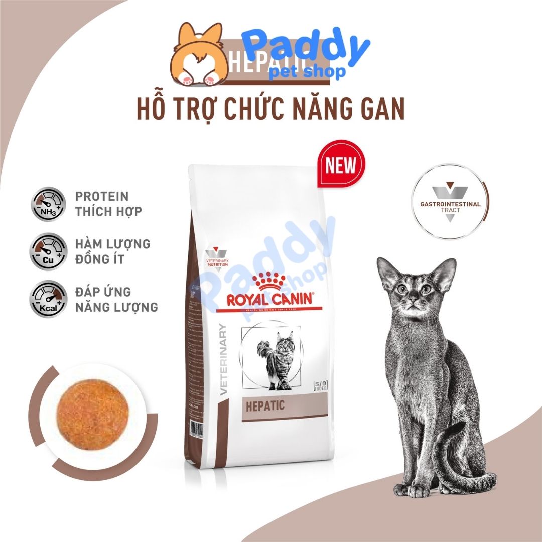 Hạt Cho Mèo Hỗ Trợ Gan Royal Canin Hepatic