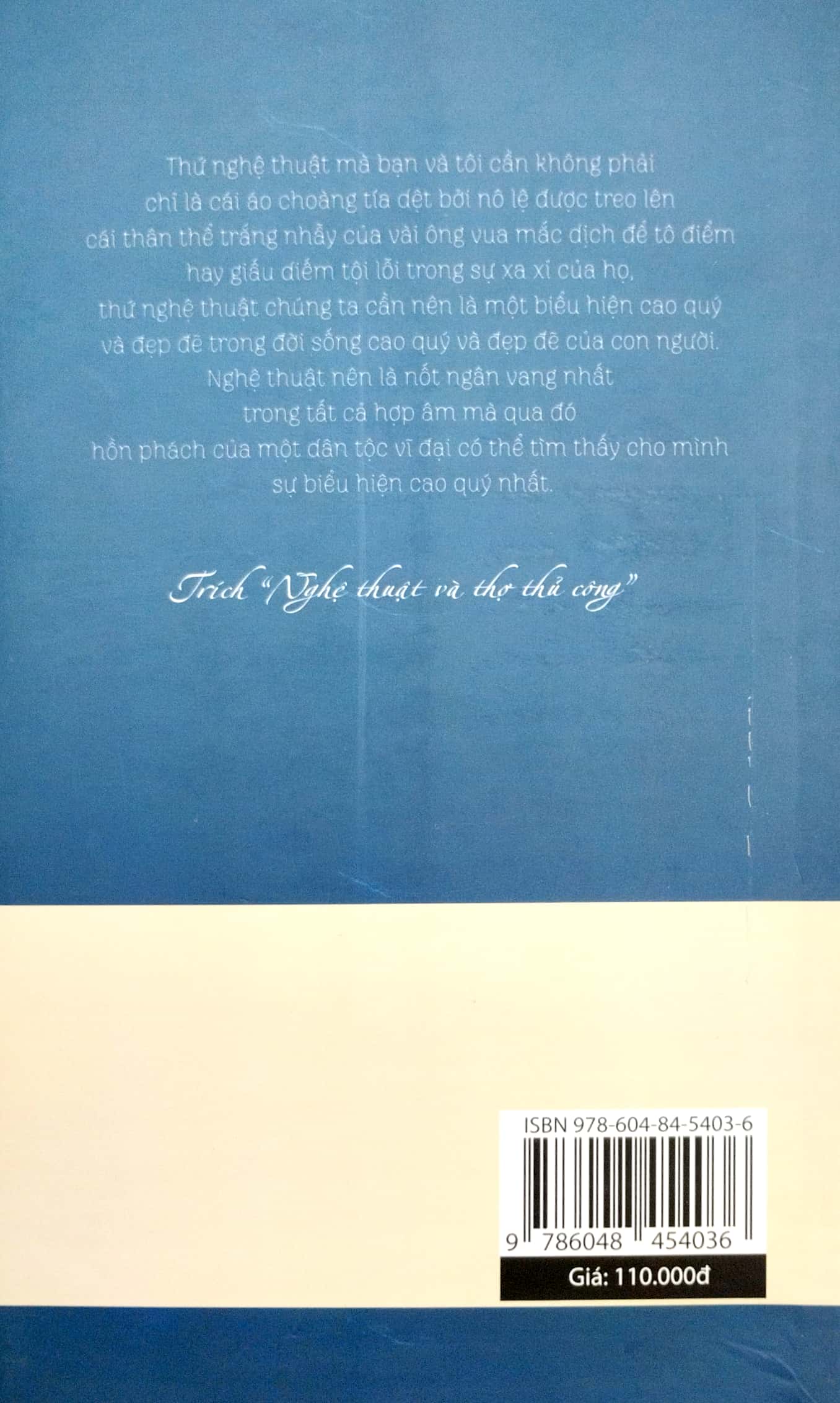 Sách Fahasa - Nghệ Thuật Và Thợ Thủ Công