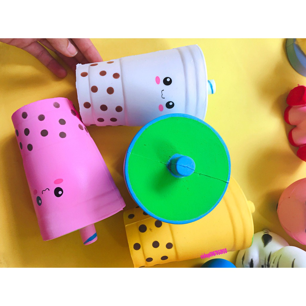 ( hàng sẵn ) SquiShy CỐC TRÀ SỮA to
