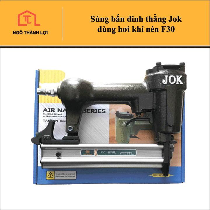 Máy / Súng bắn đinh thẳng Jok dùng hơi khí nén F30 / F50