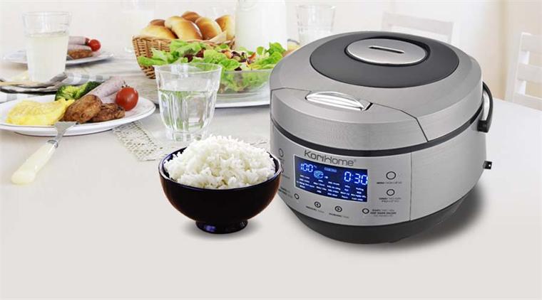 Nồi cơm điện tử Korihome DCK-662S  (Xám)