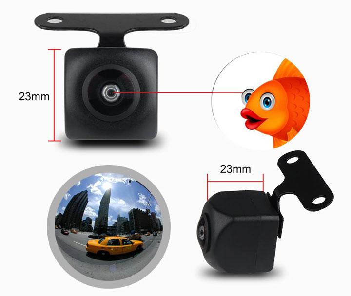Camera lùi Ống kính mắt cá CCD cho Màn hình Android