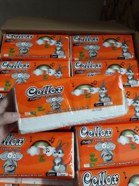 Khăn Giấy Ăn Cellox 300 Tờ 2 Lớp