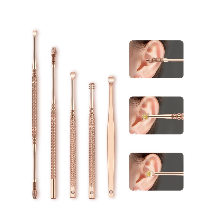 [HCM]Bộ lấy ráy tai 7 món có đèn cao cấp