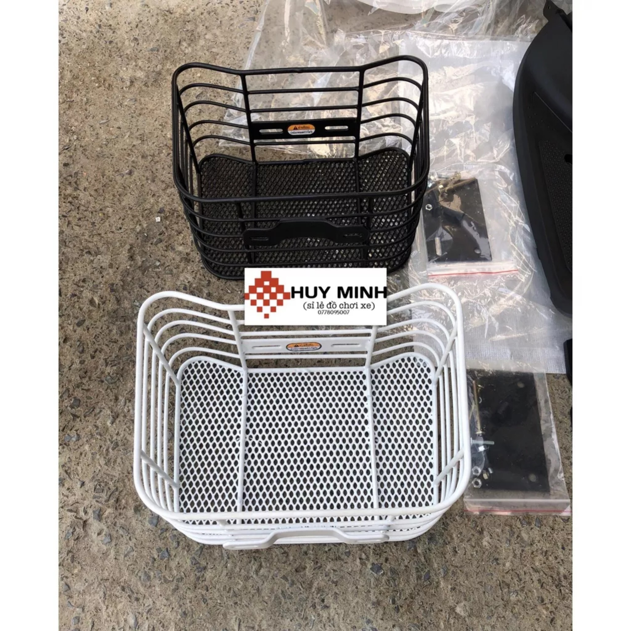 Rổ xe gắn xe scoopy - hàng cao cấp chất lượng