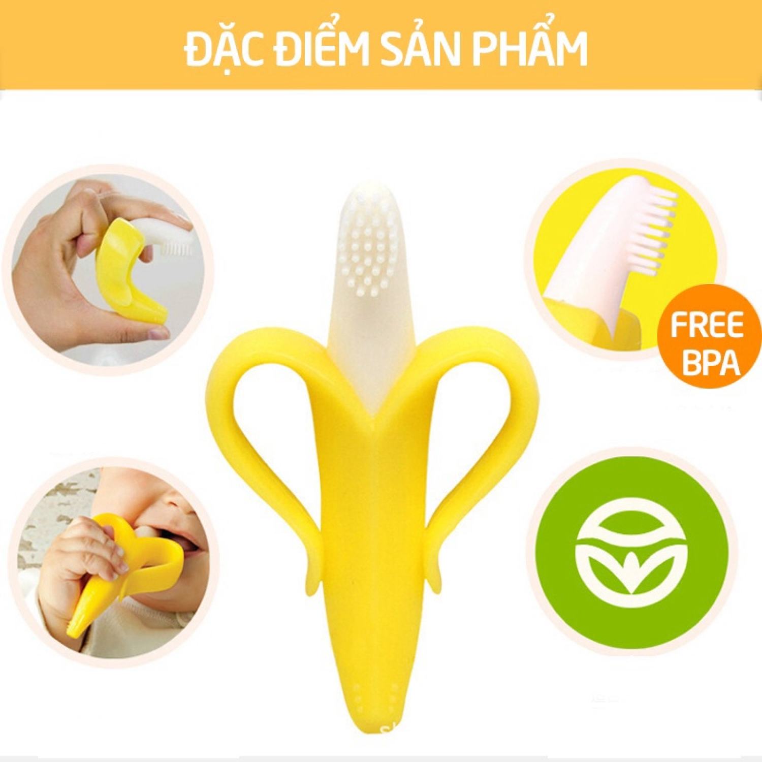 Gặm Nướu Hình Chuối Cho Bé