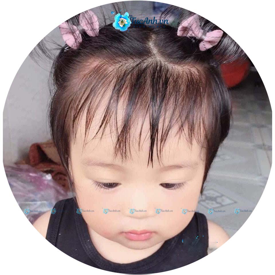 Kẹp Tóc Giả Cây Dừa Cho Bé Gái - TucAnh