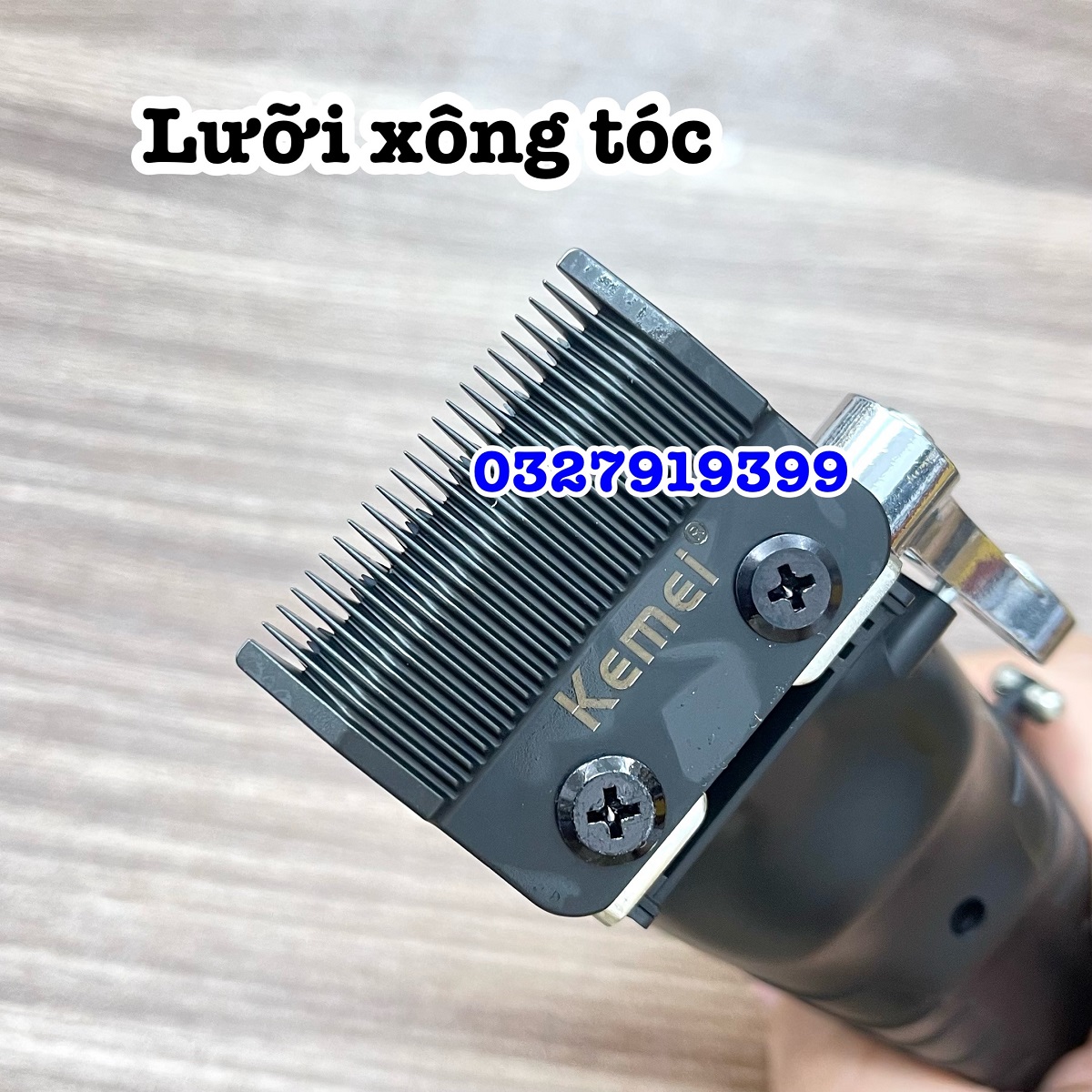 Kemei High Quality Hair Trimmer 2296 2500Mah Li-Ion Battery 10W Capacity Sharp Carbon Steel Blade Usage Time 350 Minutes