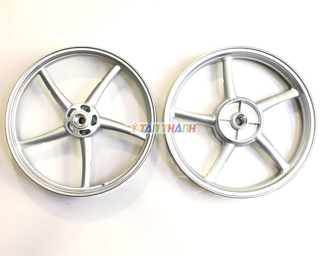 mâm 5 cây gắn sirius wave màu bạc