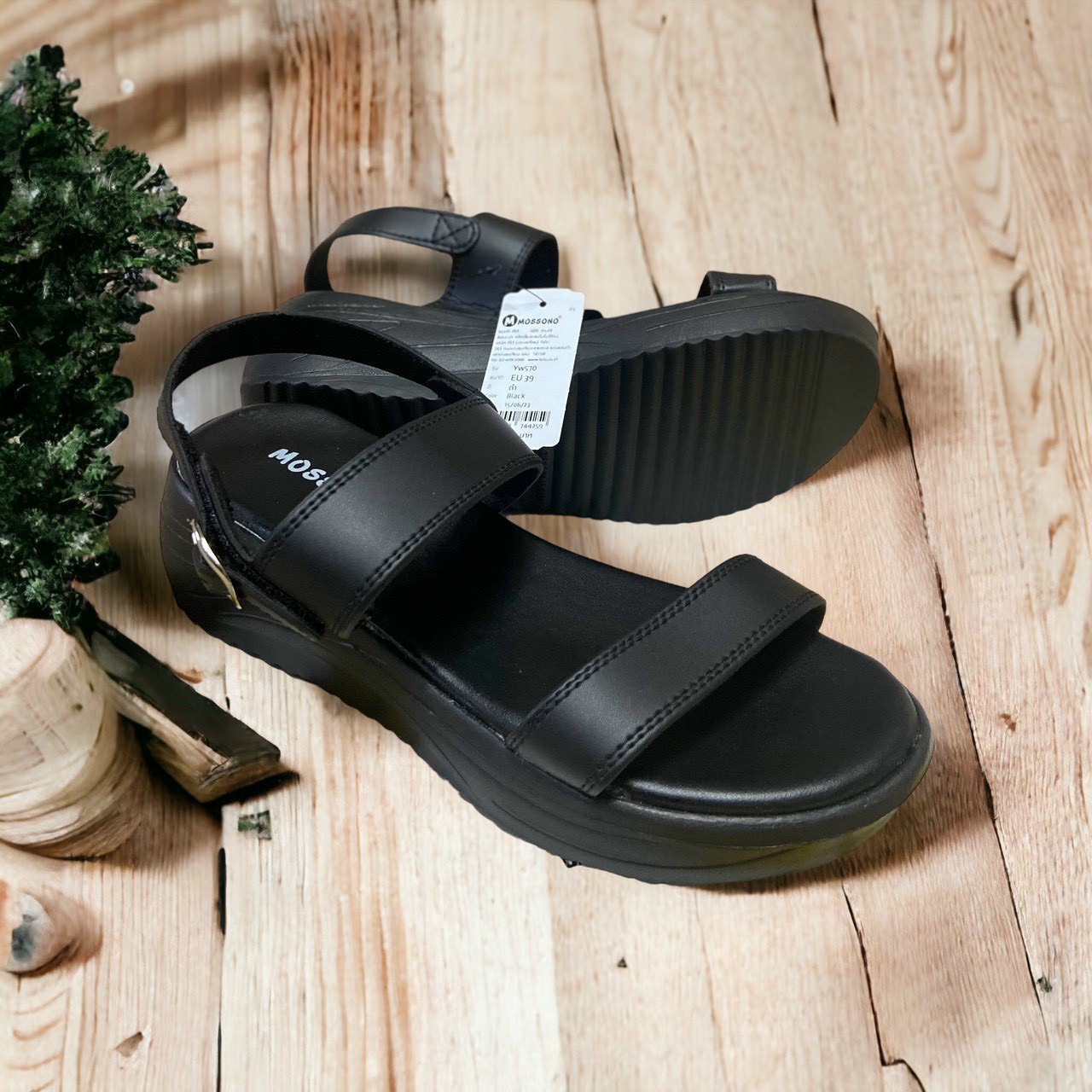 Giày Sandal Nữ Đế Cao Thái Lan Mossono YW570