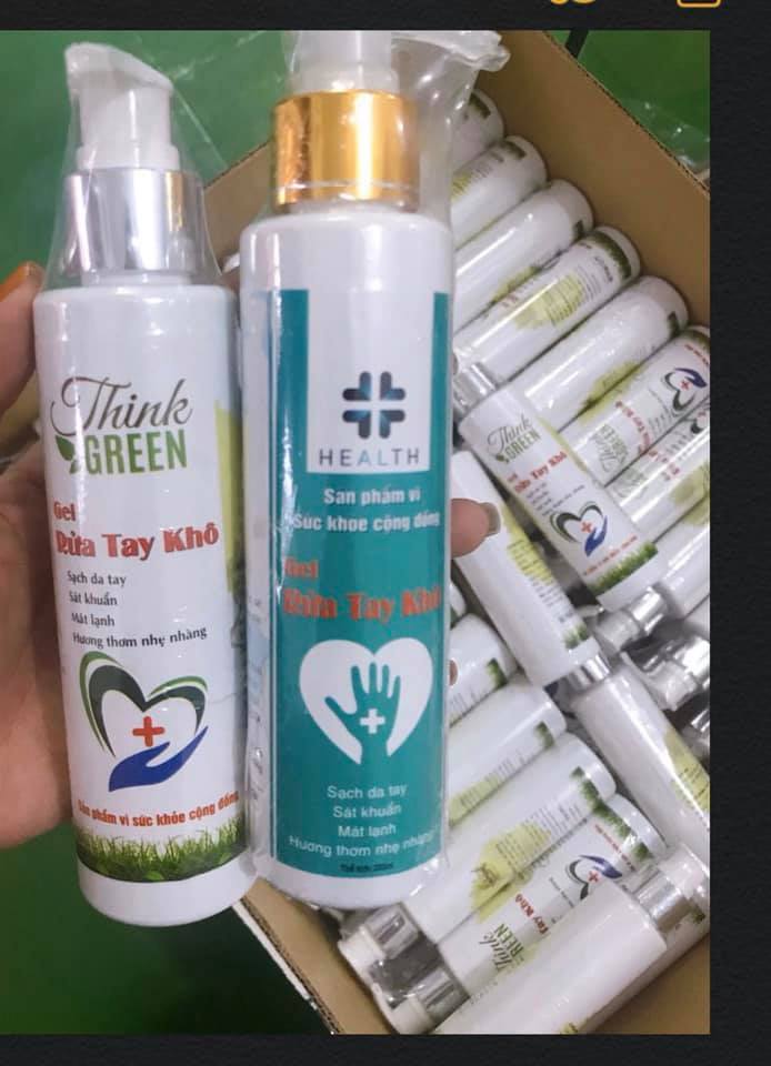 Gel rửa tay khô kháng khuẩn, sát khuẩn 200ml