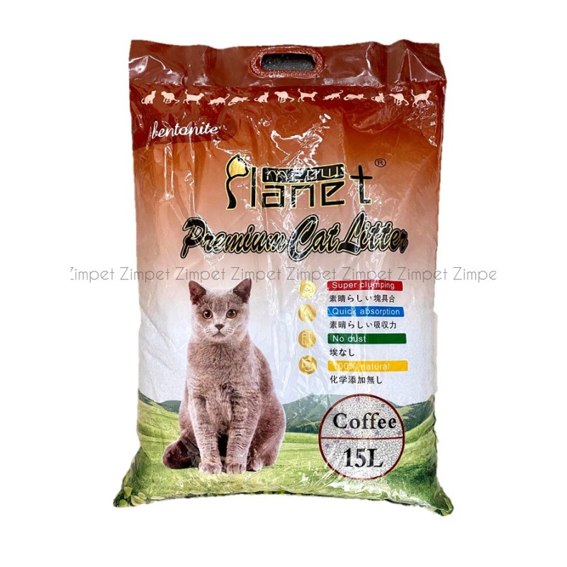 Bao 15L 8kg - Cát vệ sinh Meow Planet