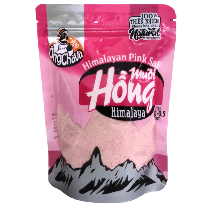 Muối Hồng Himalaya Ông Chà Và 325gr (size 0.2mm - 0.5mm)