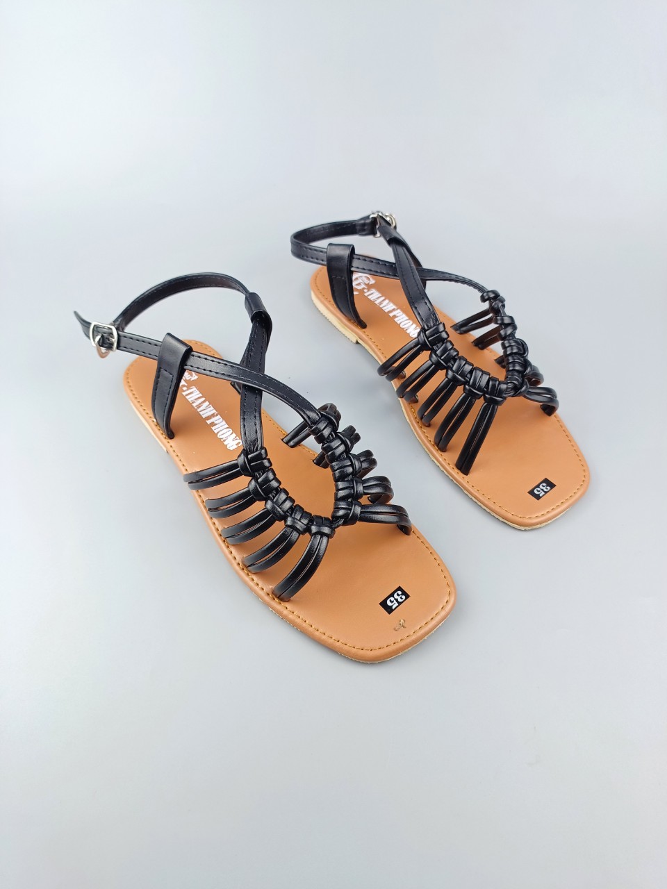GIÀY SANDAL NỮ ĐẾ THẤP B-NGƯ CÓ SIZE LỚN 35-42