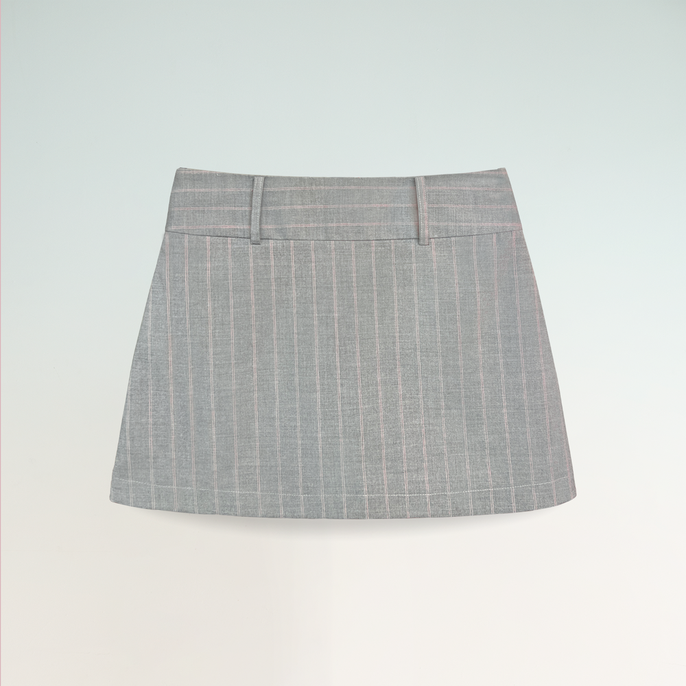 Chân váy dáng ngắn cạp to Naked by V - Basic Mini Skirt