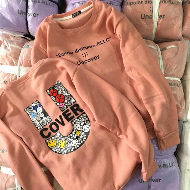 [HCM]Áo sweater nỉ uncover mẫu mới cực xinh