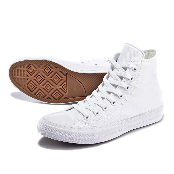 [HCM]Giày Sneaker Cổ Cao CKII Nữ Màu Trắng