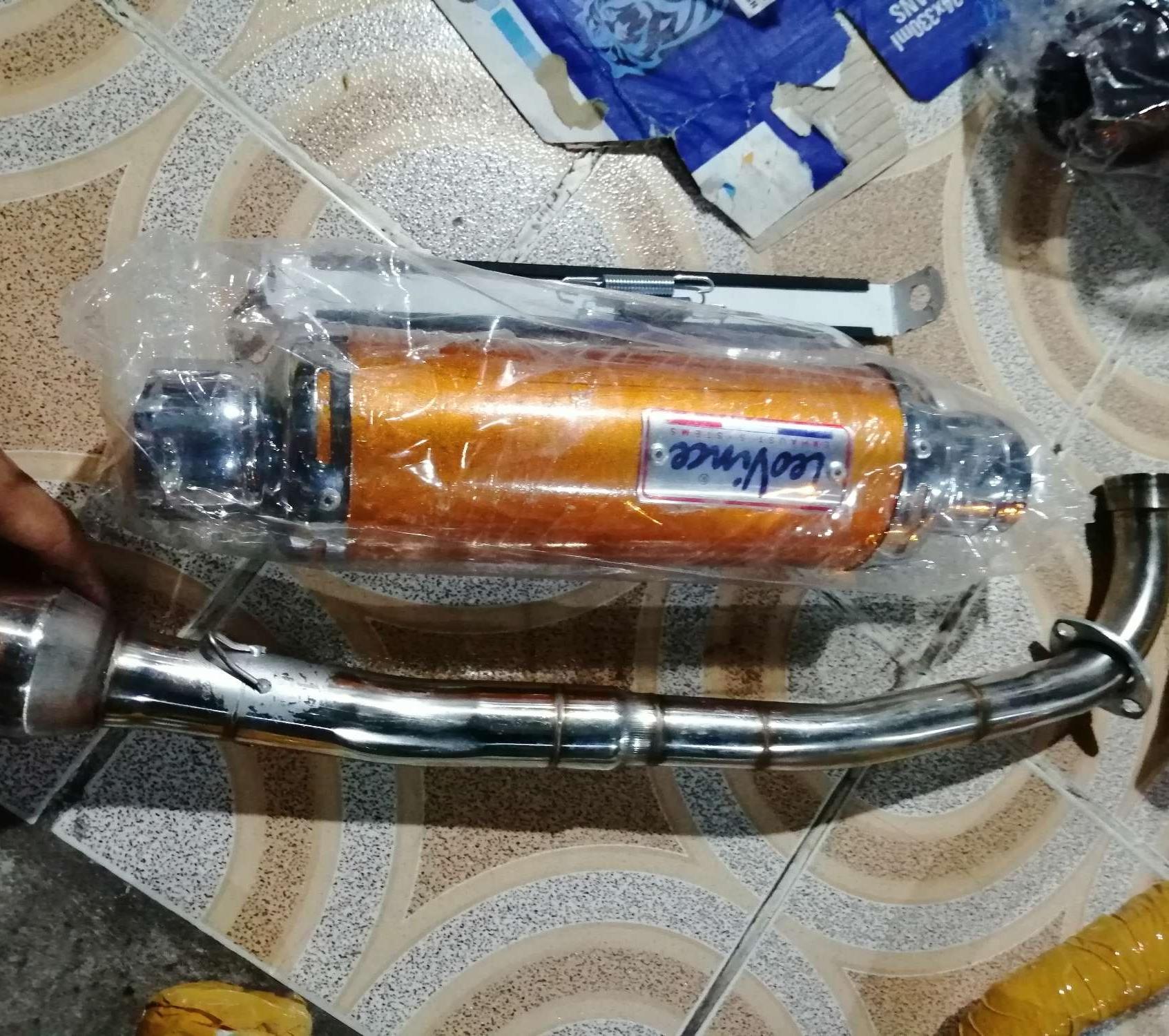 pô xe máy leovince cổ sirius RC xăng