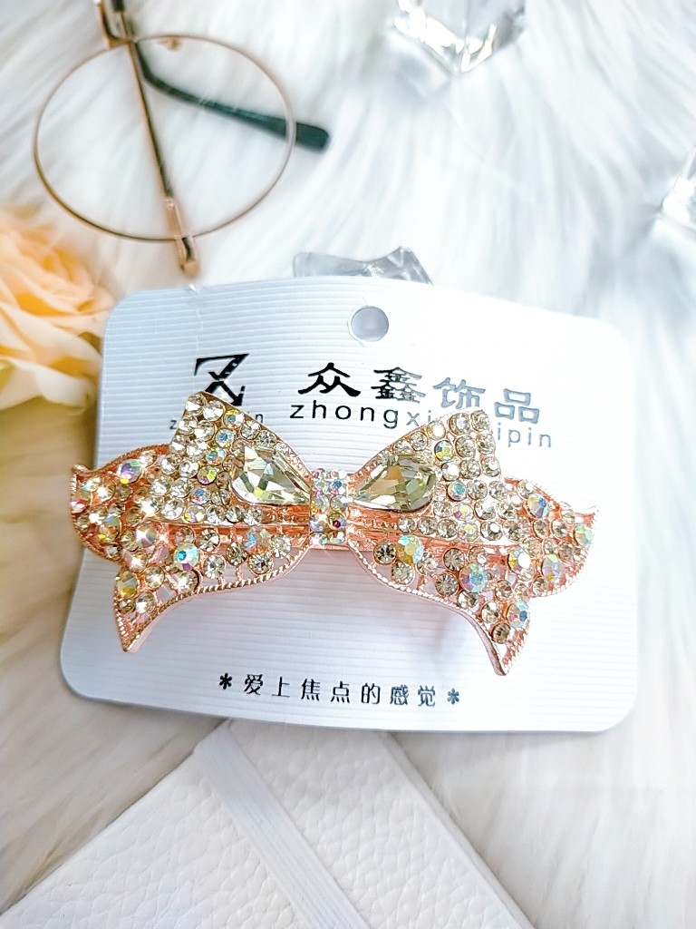 [HCM]KẸP TÓC PHÍA SAU ĐÍNH ĐÁ LẤP LÁNH - KẸP TRUNG NIÊN