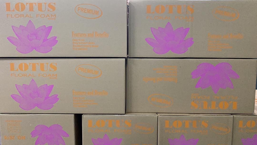 Xốp cắm hoa tươi Lotus - 1 thùng (20 viên)
