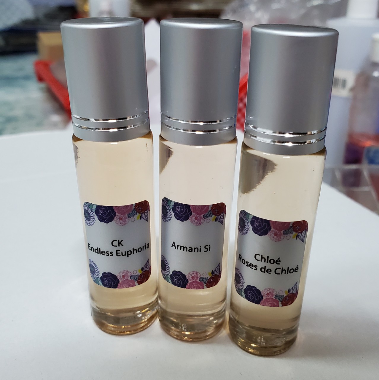 [HCM]Combo 3 chai tinh dầu nước hoa Pháp (inbox chọn mùi)