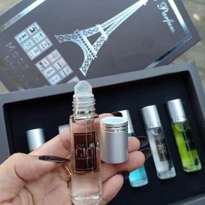 nước hoa Tháp 6 chai - dạng lăn